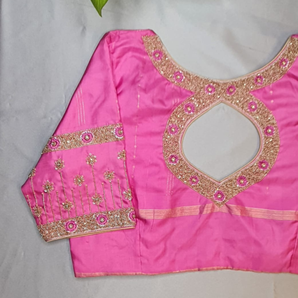 Medium aari work blouse