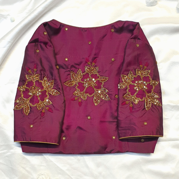 Medium aari work blouse