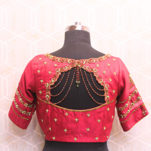 Medium aari work blouse