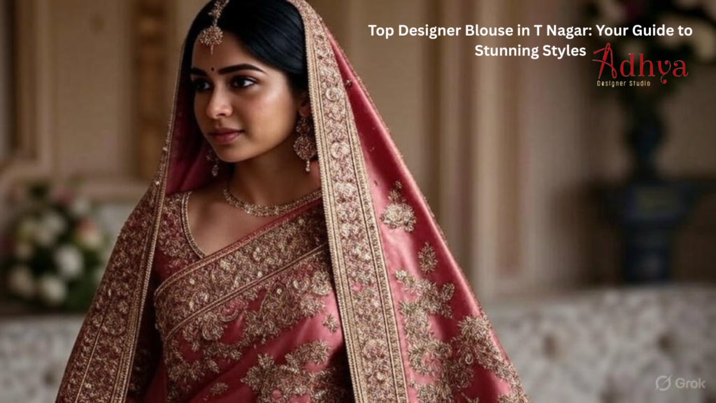 Top Designer Blouse in T Nagar: Your Guide to Stunning Styles