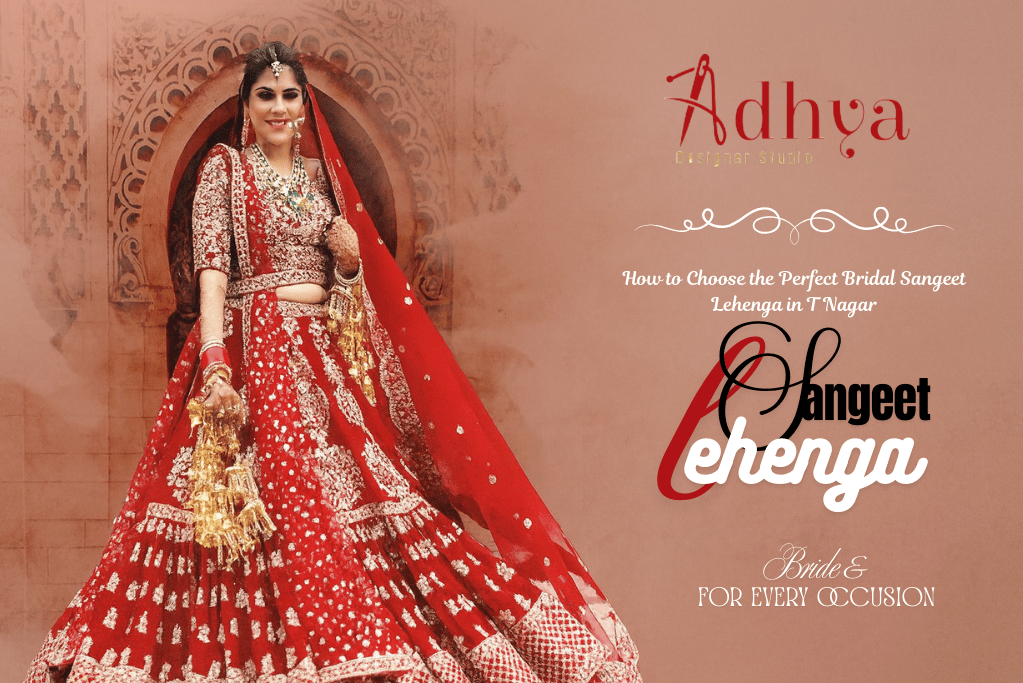 Bridal Sangeet Lehenga in T nagar