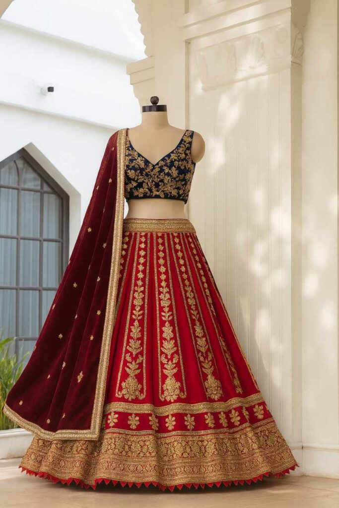Bridal sangeet Lehenga
