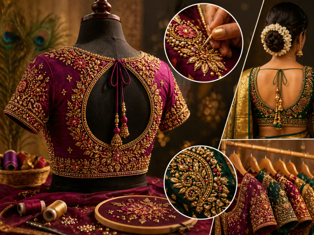 Aari work designer near me in T nagar