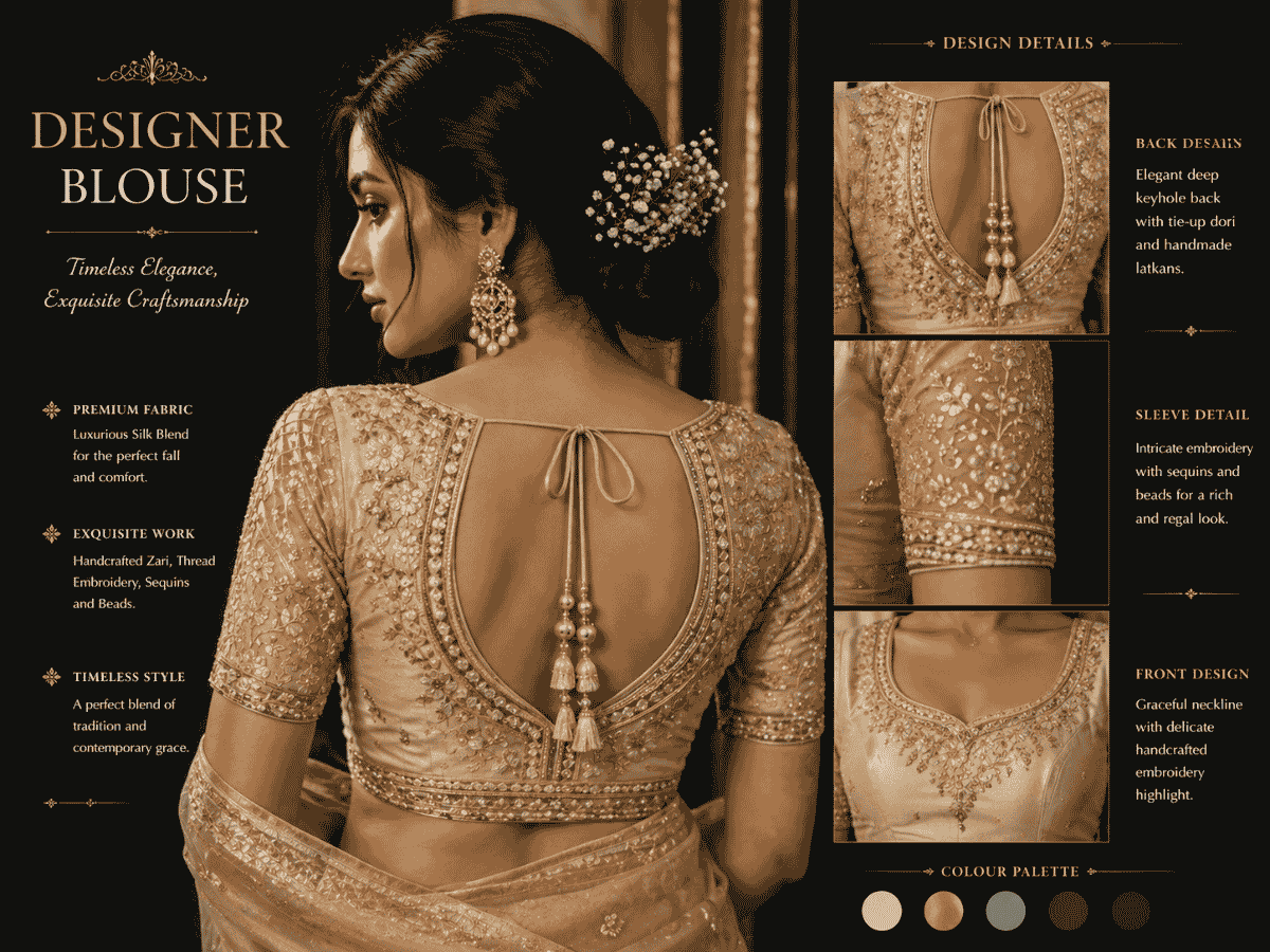 Designing Blouse in T nagar